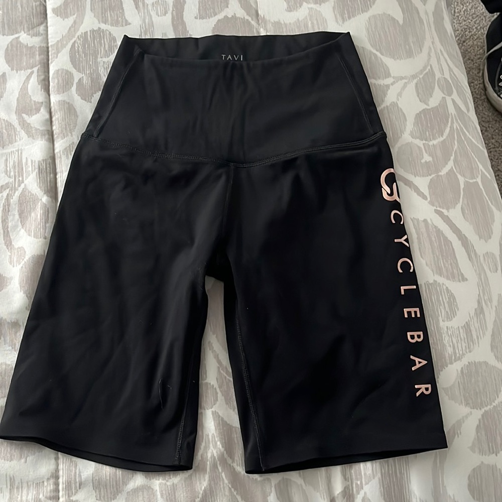 CycleBar biker shorts
